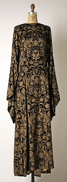 Italian Tea Gown, Mariano Fortuny, 1930-32.